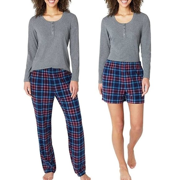 NWoT Eddie Bauer Women's 3 Piece Sleepwear Lounge Set Gray Size XS $60 EE355 - Picture 1 of 4